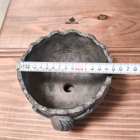 Matasuke Tatsumi（TEATOYA'S GALLERY）【Pirate Skull pot Black】B