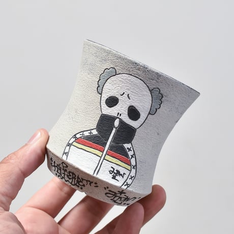 ハイパーポットクリエイター  "阿萬"【Jersey skull Pot 】RFAM23063