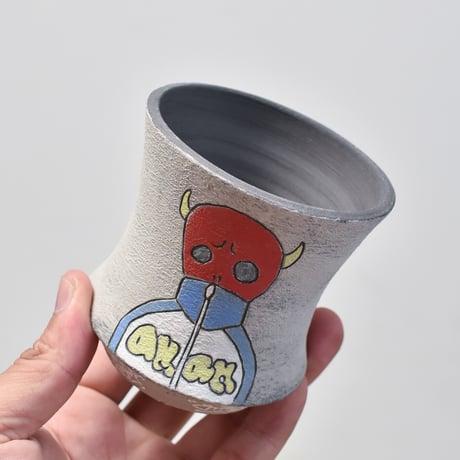 ハイパーポットクリエイター  "阿萬"【Jersey skull Pot 】RFAM23064