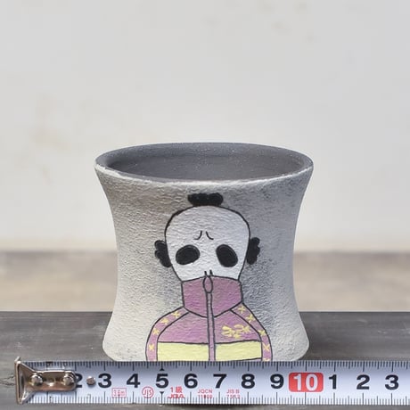 ハイパーポットクリエイター  "阿萬"【Jersey skull Pot 】RFAM23060