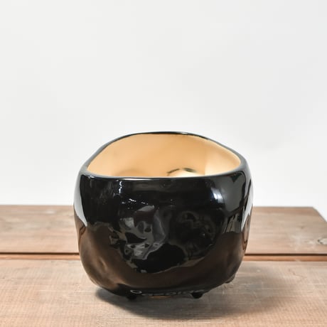 Geoide【skull pot medium MAT BK】RFGD24004(T)