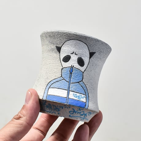 ハイパーポットクリエイター  "阿萬"【Jersey skull Pot 】 RFAM23090