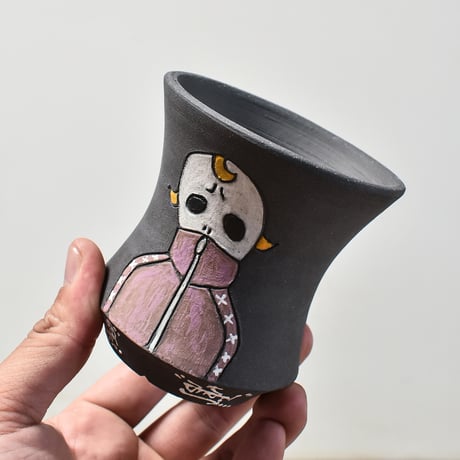 ハイパーポットクリエイター  "阿萬"【Jersey skull Pot 】RFAM23076