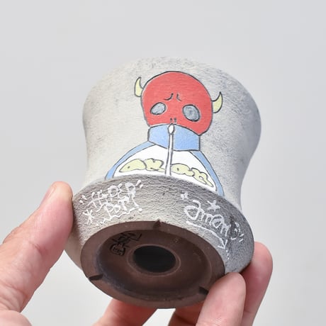 ハイパーポットクリエイター  "阿萬"【Jersey skull Pot 】RFAM23064