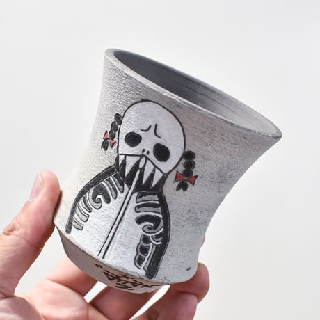 ハイパーポットクリエイター  "阿萬"【Skull pot】RFAM24008