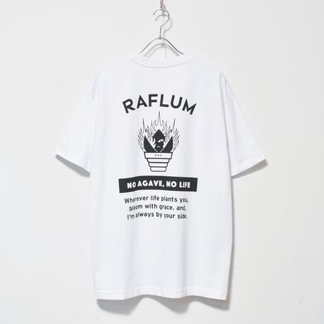 RAFLUM Tee on NEWTRAL Blank 【Agave Monster】 WHT(T) RF25011151 / RF25011152