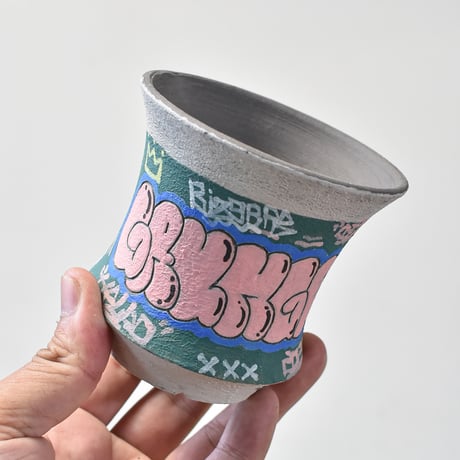ハイパーポットクリエイター  "阿萬"【Graffiti pot】RFAM24029B