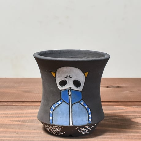 ハイパーポットクリエイター  "阿萬"【Jersey skull Pot 】RFAM23075