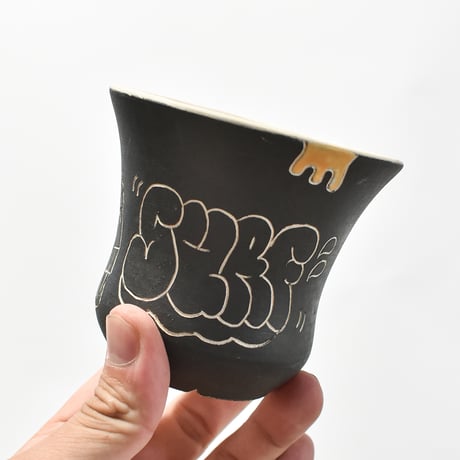 ハイパーポットクリエイター  "阿萬"【Graffiti pot 黒金】RHAM240813