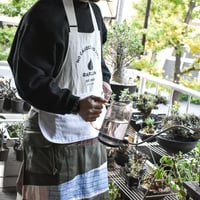 RAFLUM × masterkey オリジナルエプロン【ビンテージ生地を使ったハンドメイドの一点もの！】RFMKT21001