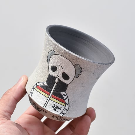 ハイパーポットクリエイター  "阿萬"【Jersey skull Pot 】RFAM23063