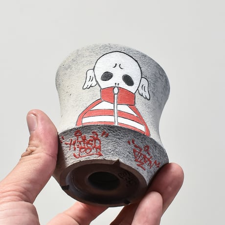 ハイパーポットクリエイター  "阿萬"【Jersey skull Pot 】RFAM23099