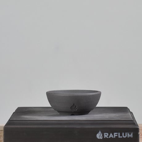RAFLUM】原田省平 maze pot、台座、タグ、ステッカー付き/陶器鉢