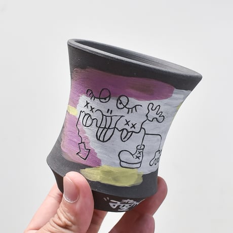 ハイパーポットクリエイター  "阿萬"【Graffiti pot】RFAM24019