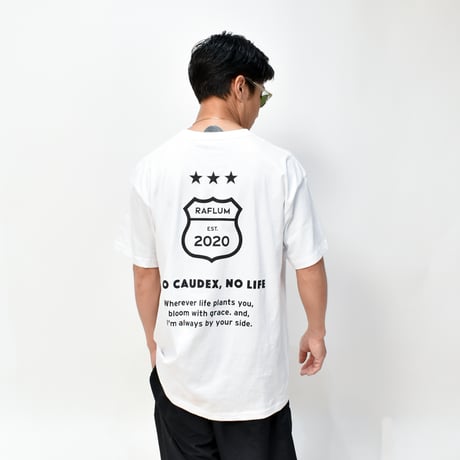 RAFLUM Tee on NEWTRAL Blank 【"3" STAR EMBLEM】WHT (T) RF25011143 / RF25011144