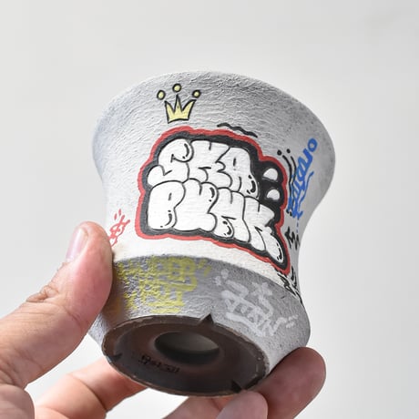 ハイパーポットクリエイター  "阿萬"【Graffiti pot】RFAM24029C