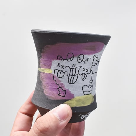 ハイパーポットクリエイター  "阿萬"【Graffiti pot】RFAM24019