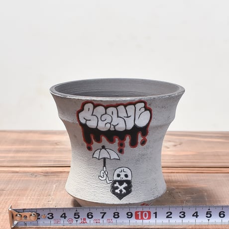 ハイパーポットクリエイター  "阿萬" 中鉢【Rain pot】RFAM24014C