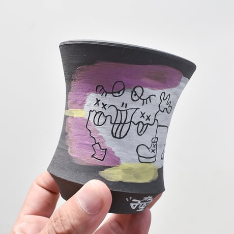 ハイパーポットクリエイター  "阿萬"【Graffiti pot】RFAM24019