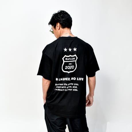 RAFLUM Tee on NEWTRAL Blank 【"3" STAR EMBLEM】BLK (T) RF25011145 / RF25011146