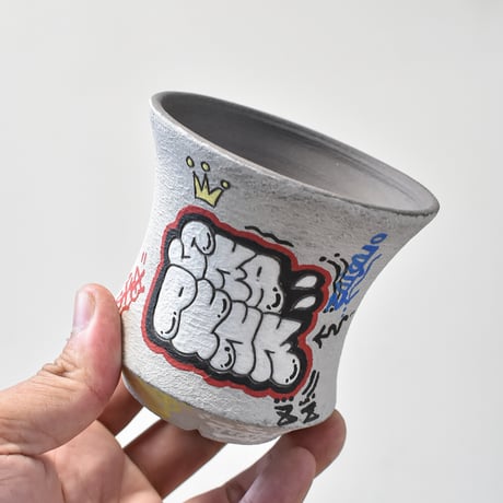 ハイパーポットクリエイター  "阿萬"【Graffiti pot】RFAM24029C