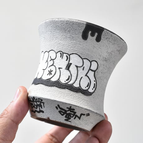 ハイパーポットクリエイター  "阿萬"【Graffiti pot】RFAM24029