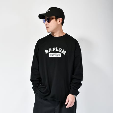 【RAFLUM COLLEGE LOGO LS TEE】RFTS24001 RFTS24002(T)