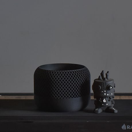 MINIMUM DESIGN / ミニマムデザイン【 APPLE Indoor Planter black M】RFMDappb002