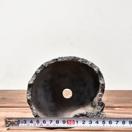 Matasuke Tatsumi（TEATOYA'S GALLERY）【Skull half face pot BLACK】RFMT24006(T)