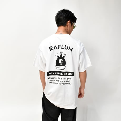 RAFLUM Tee on NEWTRAL Blank 【Gracilius Monster】 WHT(T) RF25011147 / RF25011148
