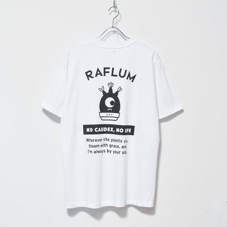 RAFLUM Tee on NEWTRAL Blank 【Gracilius Monster】 WHT(T) RF25011147 / RF25011148