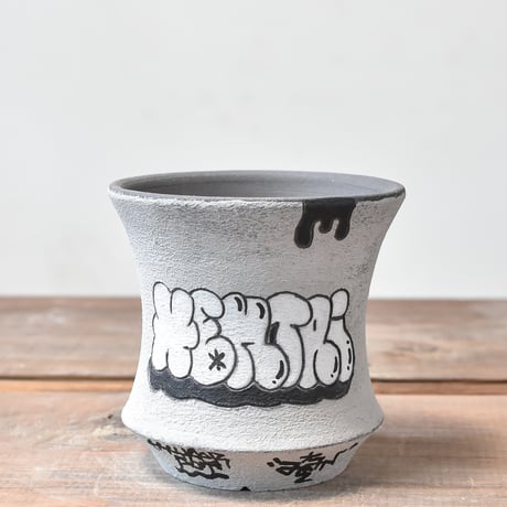 ハイパーポットクリエイター  "阿萬"【Graffiti pot】RFAM24029