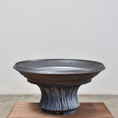 Yusuke Isobe（いそべ陶苑）大鉢【LARGE STRIPE CROWN】RFIB23031