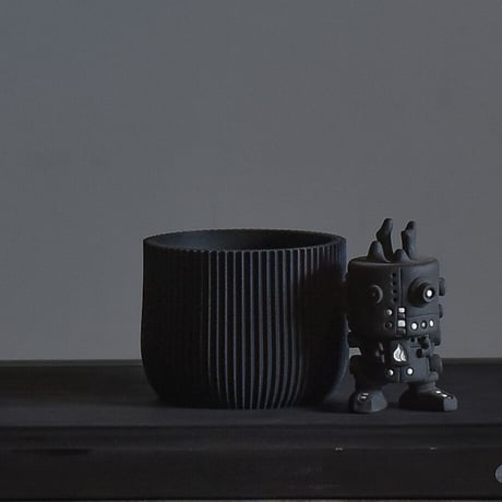 MINIMUM DESIGN / ミニマムデザイン【LOTUS Indoor Planter black M】RFMDlotb002