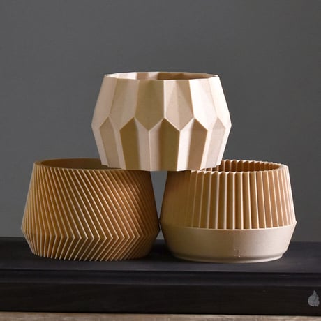 MINIMUM DESIGN / ミニマムデザイン【Set of 3 planters – Oslo Kobe Tokyo M】RFMDoslo002