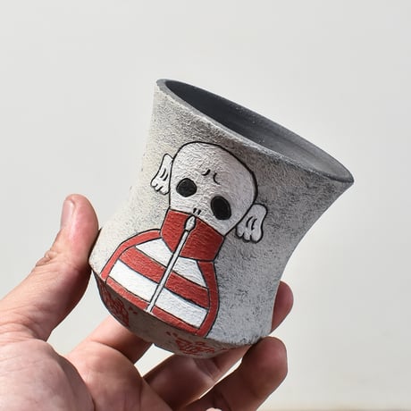 ハイパーポットクリエイター  "阿萬"【Jersey skull Pot 】RFAM23099