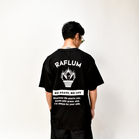 RAFLUM Tee on NEWTRAL Blank 【Agave Monster】 BLK(T) RF25011153 / RF25011154