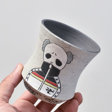 ハイパーポットクリエイター  "阿萬"【Jersey skull Pot 】RFAM23063
