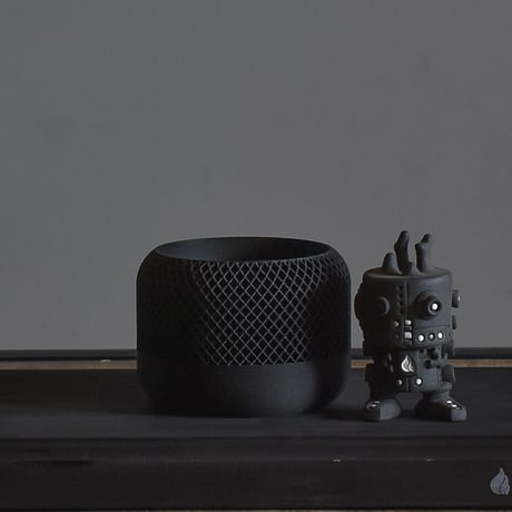 MINIMUM DESIGN / ミニマムデザイン【APPLE Indoor Planter black S】RFMDappb001