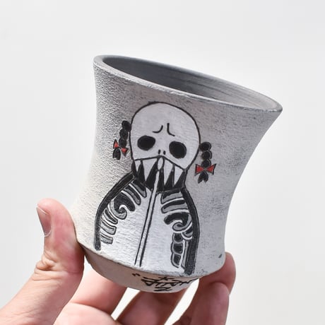 ハイパーポットクリエイター  "阿萬"【Skull pot】RFAM24008