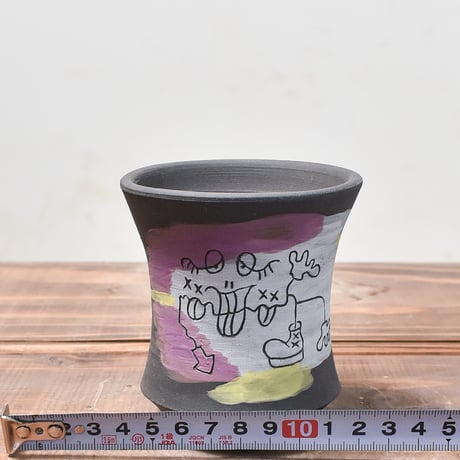 ハイパーポットクリエイター  "阿萬"【Graffiti pot】RFAM24019