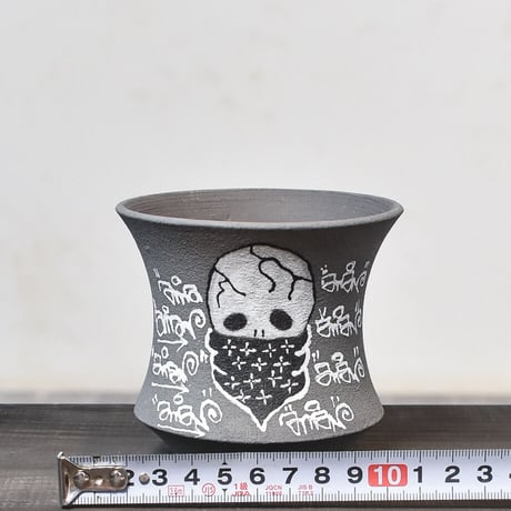 ハイパーポットクリエイター  "阿萬"【Bandana skull C】RFAM23014