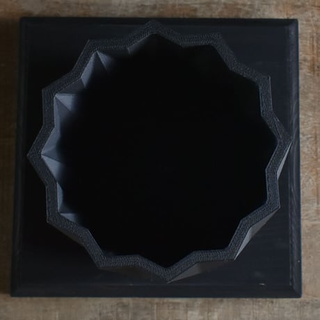 MINIMUM DESIGN / ミニマムデザイン【ORIGAMI Indoor Planter black L】RFMDorib003