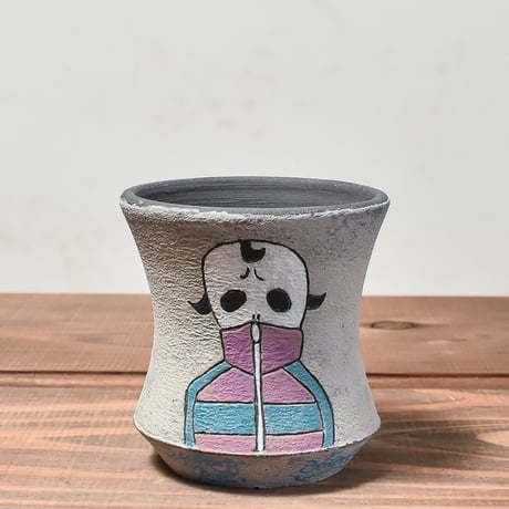 ハイパーポットクリエイター  "阿萬"【Jersey skull Pot 】RFAM23095