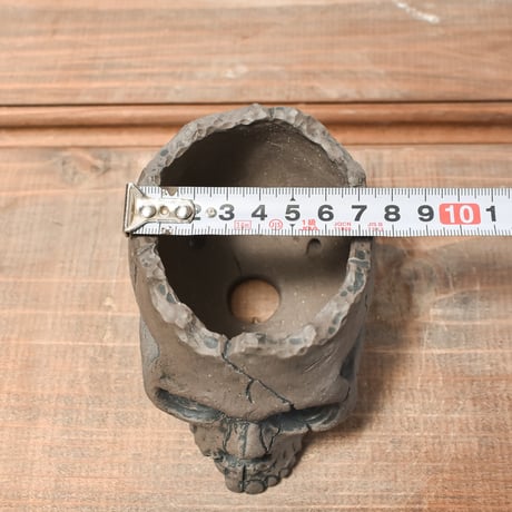 Matasuke Tatsumi（TEATOYA'S GALLERY）【Skull pot BLACK 】RFMT2409002