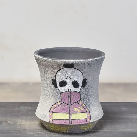 ハイパーポットクリエイター  "阿萬"【Jersey skull Pot 】RFAM23060