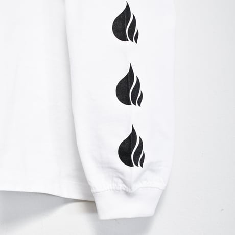 【RAFLUM "3" STAR LS TEE 】WHT(T) RFTS2205