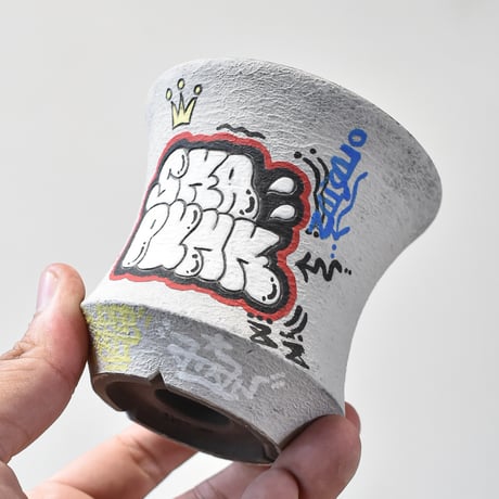 ハイパーポットクリエイター  "阿萬"【Graffiti pot】RFAM24029C