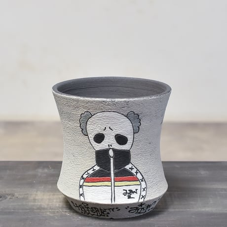 ハイパーポットクリエイター  "阿萬"【Jersey skull Pot 】RFAM23063