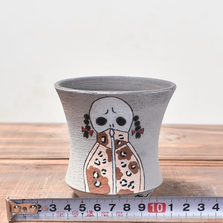 ハイパーポットクリエイター  "阿萬"【Skull pot】RFAM24008B